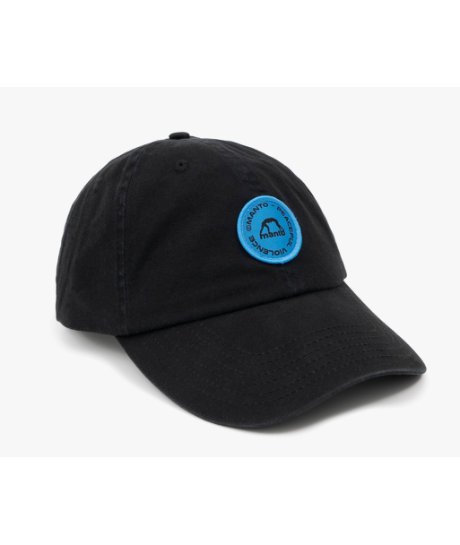 Кепка MANTO dad cap CIRCLE black фото