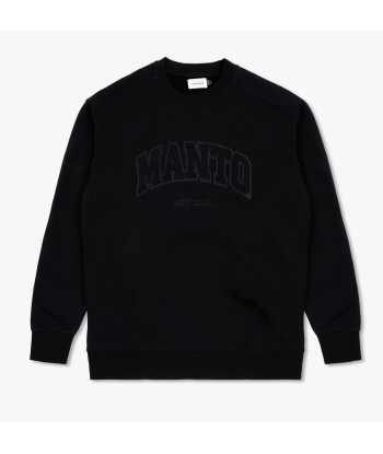 Світшот MANTO crewneck VARSITY black фото