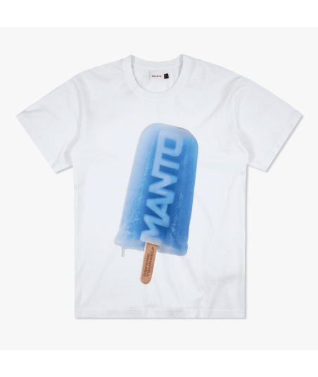 Футболка MANTO t-shirt ICE CREAM white фото