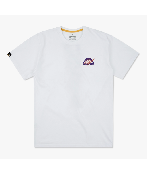 Футболка MANTO t-shirt VERTICAL white фото