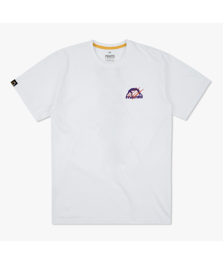 Футболка MANTO t-shirt VERTICAL white фото