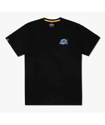Футболка MANTO t-shirt VERTICAL black фото