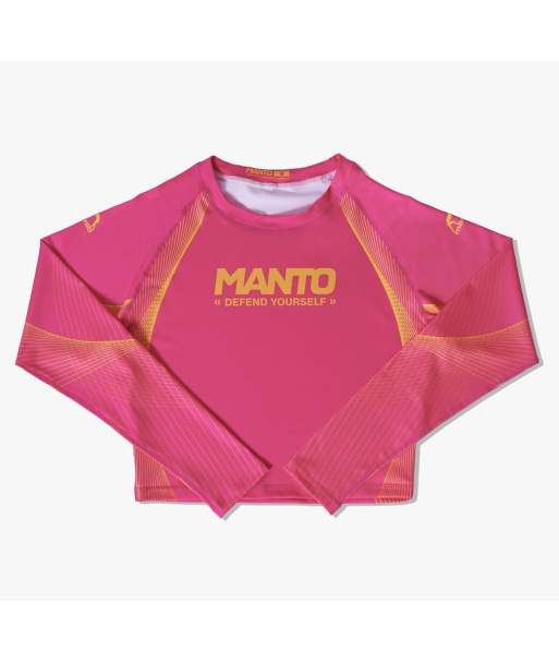 Женский Рашгард MANTO rashguard DEFEND pink фото