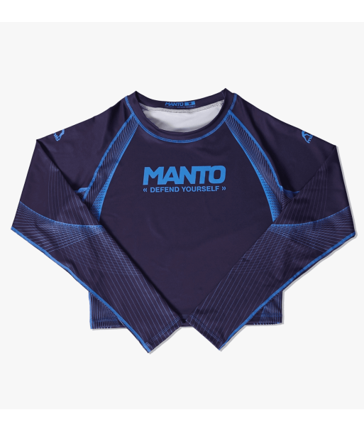 Женский Рашгард MANTO rashguard DEFEND navy blue фото