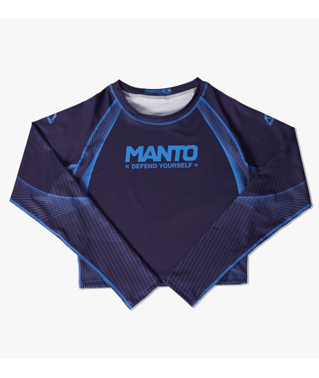 Женский Рашгард MANTO rashguard DEFEND navy blue фото