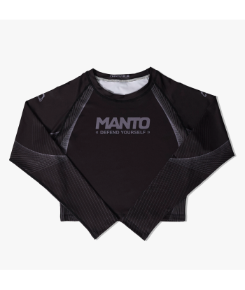 Жіночий Рашгард MANTO rashguard DEFEND black фото