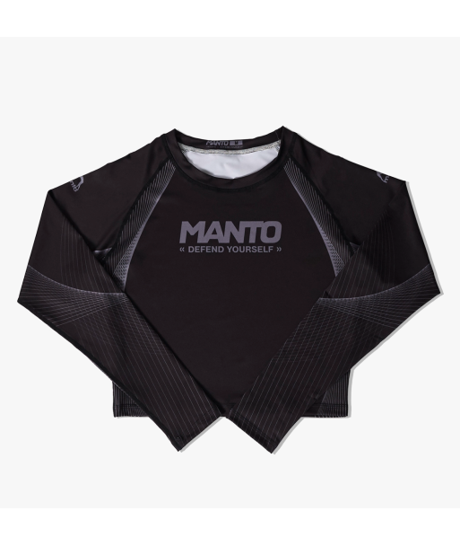 Жіночий Рашгард MANTO rashguard DEFEND black фото