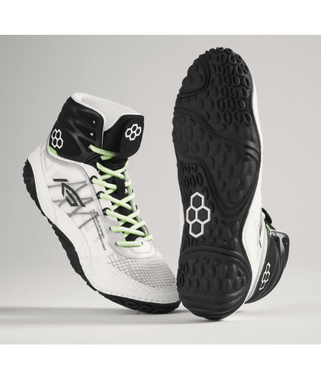 Борцовки Rudis KS Infinity Yang White/Lime фото