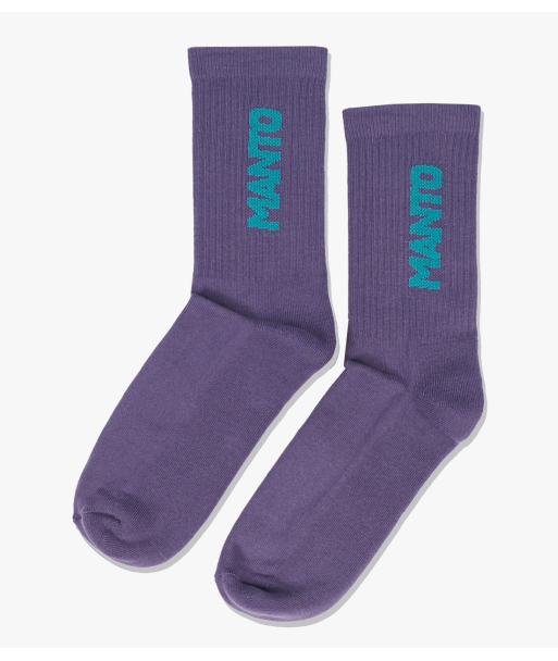 Носки MANTO socks LOGOTYPE violet фото