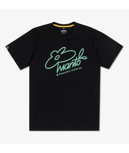 Футболка MANTO t-shirt BLOOM black фото