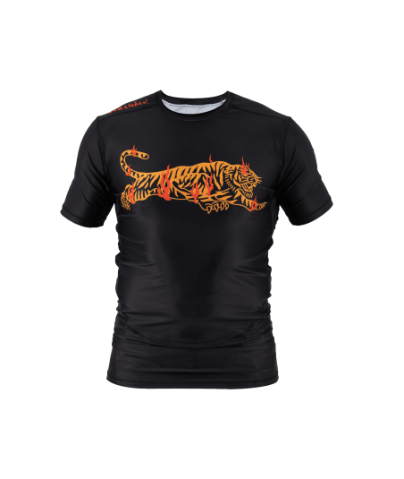 Рашгард SCRAMBLE Burning Tiger Rashguard фото