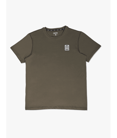 Футболка MANTO performance t-shirt PULSE khaki фото