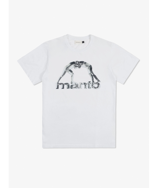 Футболка MANTO t-shirt METAL white фото