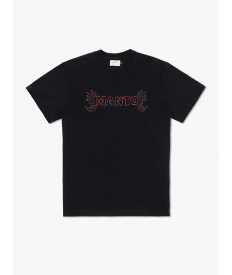 Футболка MANTO t-shirt COBRA black фото