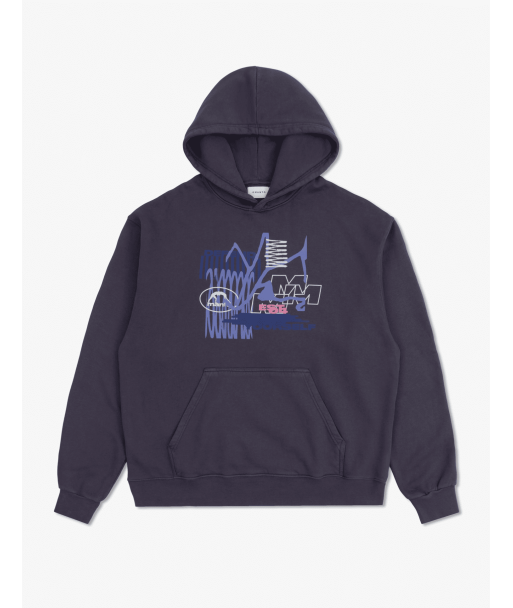 Кенгуру MANTO hoodie WIRE OVERSIZE purple фото