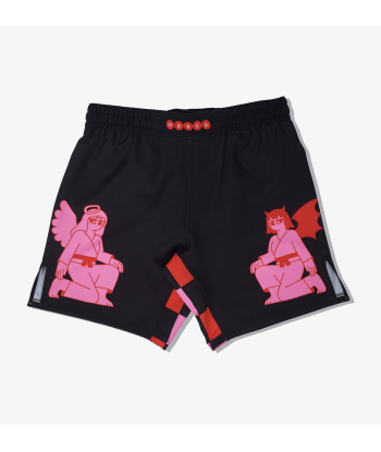 Шорты MANTO fight shorts TWO SIDES black фото