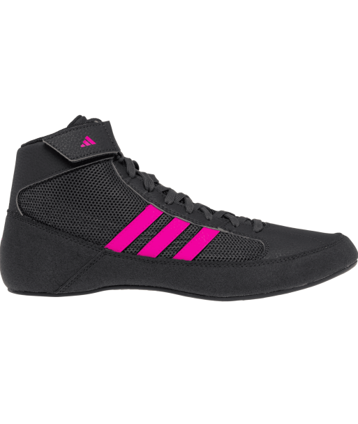Борцовки Adidas HVC 2 Black-Charcoal-Hot Pink фото