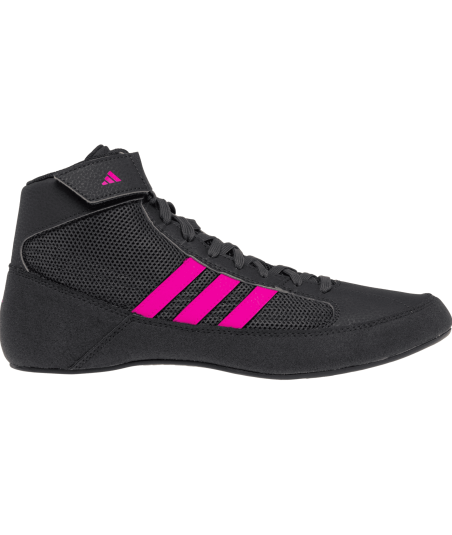 Борцовки Adidas HVC 2 Black-Charcoal-Hot Pink фото