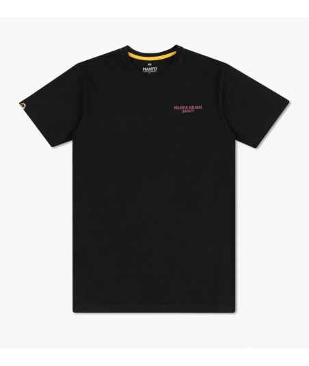 Футболка MANTO t-shirt SOCIETY 25 black onyx фото