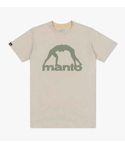Футболка MANTO t-shirt VIBE 25 beige-khaki фото