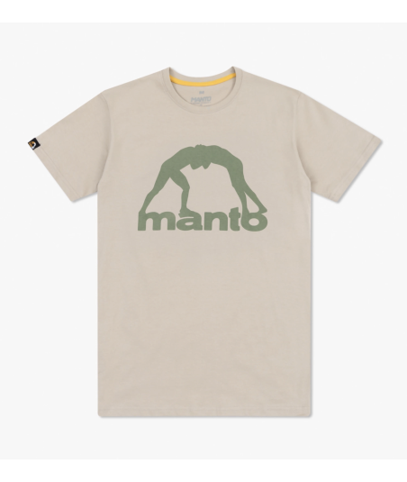 Футболка MANTO t-shirt VIBE 25 beige-khaki фото