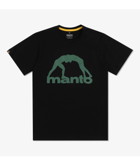 Футболка MANTO t-shirt VIBE 25 black-green фото
