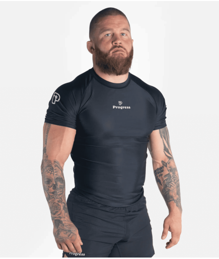 Рашгард PROGRESS Academy Rashguard - Black фото