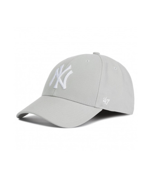 47 Brand New York Yankees MVP Cappellino Snapback - Grigio Acciaio, Modello Ufficiale MLB - 2