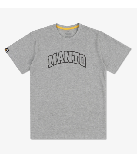 Футболка MANTO t-shirt VARSITY heather gray фото
