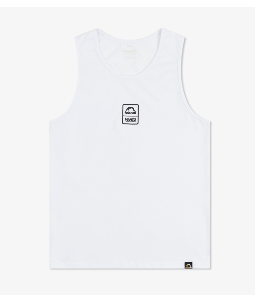 Майка MANTO tank top PULSE white фото