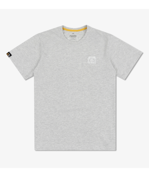 Футболка MANTO t-shirt DEFEND 25 heather gray фото