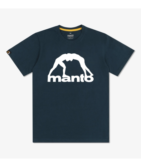 Футболка MANTO t-shirt VIBE 25 navy blue-white фото