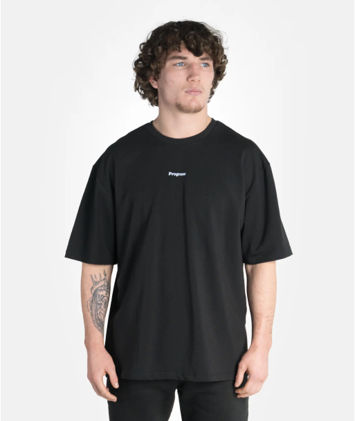 Футболка Progress PRG Psychedelic Oversized Tee - Black фото