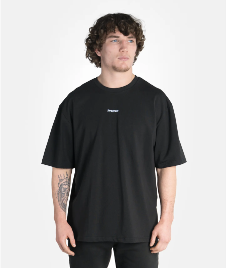 Футболка Progress PRG Psychedelic Oversized Tee - Black фото