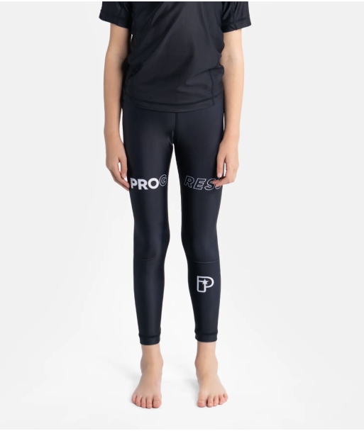 Дитячі тайтси PROGRESS Kids Pro Spats - Black фото