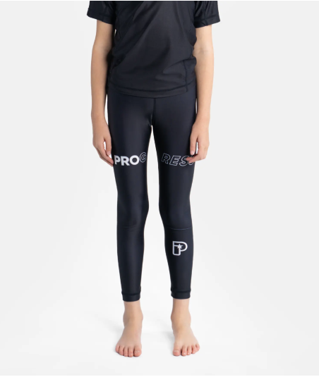 Дитячі тайтси PROGRESS Kids Pro Spats - Black фото