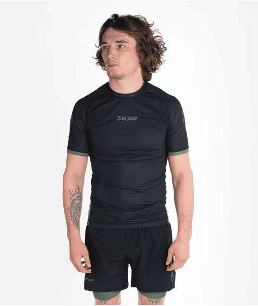 Рашгард PROGRESS Academy + Rashguard - Black фото