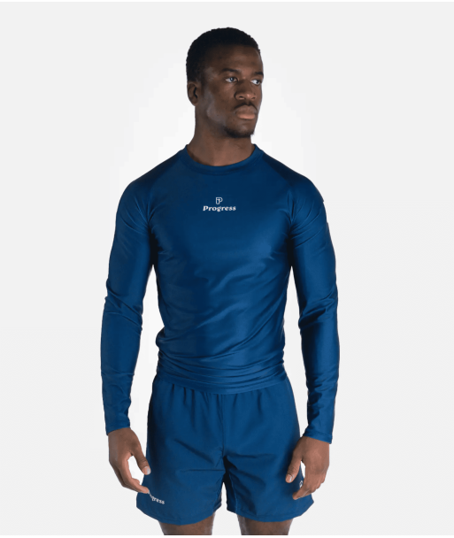 Рашгард PROGRESS Academy Rashguard Longsleeve - Navy фото