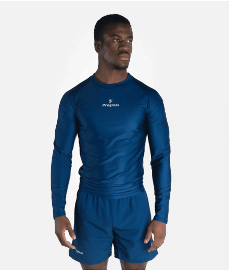 Рашгард PROGRESS Academy Rashguard Longsleeve - Navy фото
