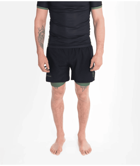 Шорти PROGRESS Academy + Hybrid Shorts - Black фото