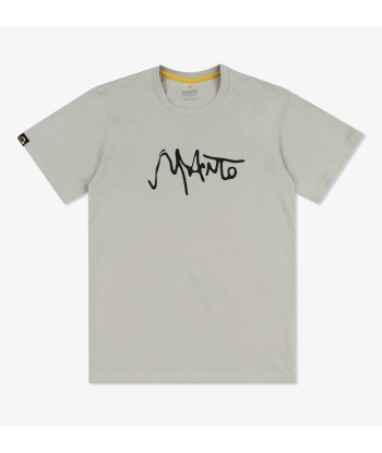 Футболка MANTO t-shirt INK light gray фото