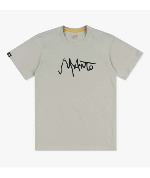 Футболка MANTO t-shirt INK light gray фото