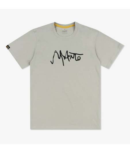 Футболка MANTO t-shirt INK light gray фото