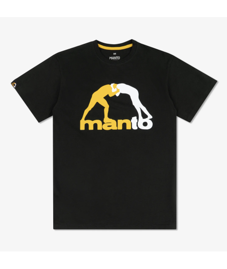 Футболка MANTO t-shirt LOGO black onyx фото