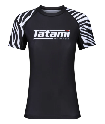 Жіночий Рашгард TATAMI Ladies Recharge Rash Guard - Zebra фото