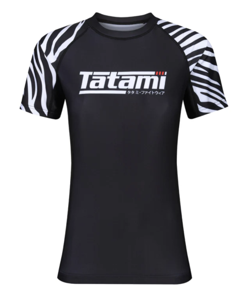 Жіночий Рашгард TATAMI Ladies Recharge Rash Guard - Zebra фото