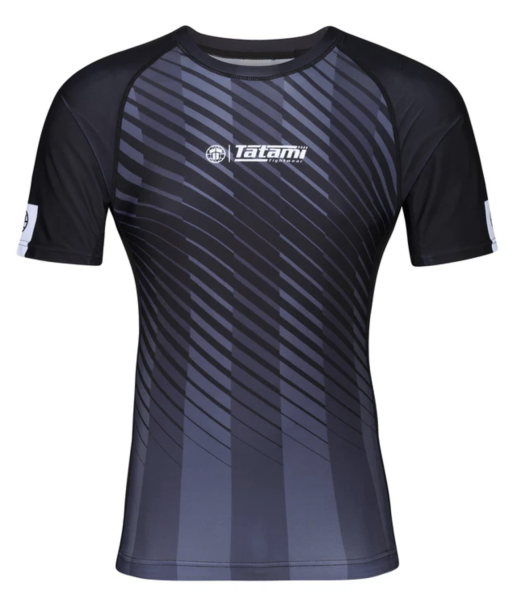 Рашгард TATAMI Abstract Rash Guard - Black/Grey фото