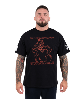 Футболка SCRAMBLE x Pancrase Pankration Tee PANCRATEEBLK фото