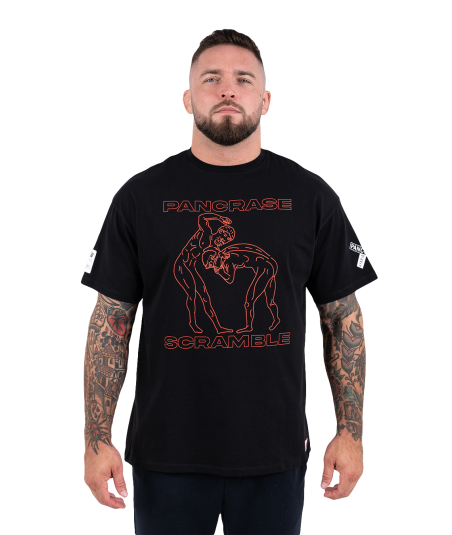 Футболка SCRAMBLE x Pancrase Pankration Tee PANCRATEEBLK фото