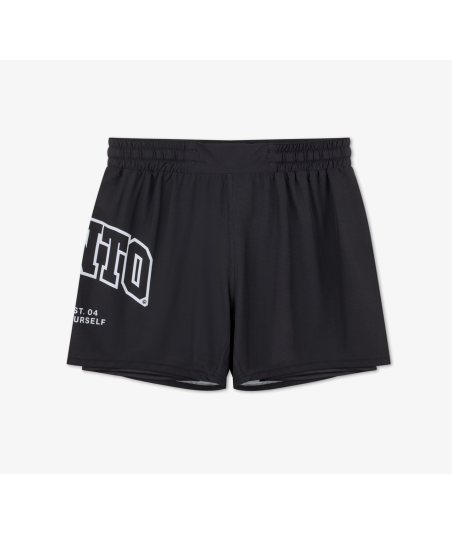 Шорти MANTO fight shorts VARSITY black фото